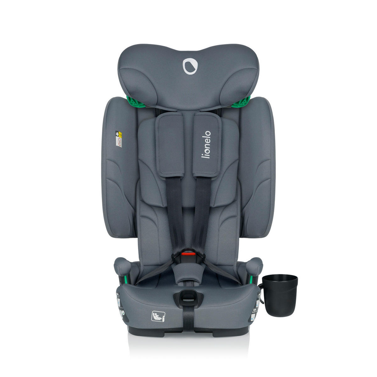 KINDERAUTOSITZ Nelly i-Size  - Grau, Basics, Textil (45/27,5/54cm) - Lionelo