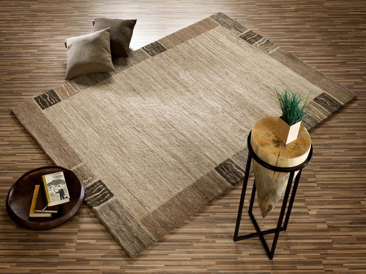 ORIENTTEPPICH 90/160 cm Creme, Naturfarben  - Creme/Naturfarben, Design, Textil (90/160cm) - Cazaris