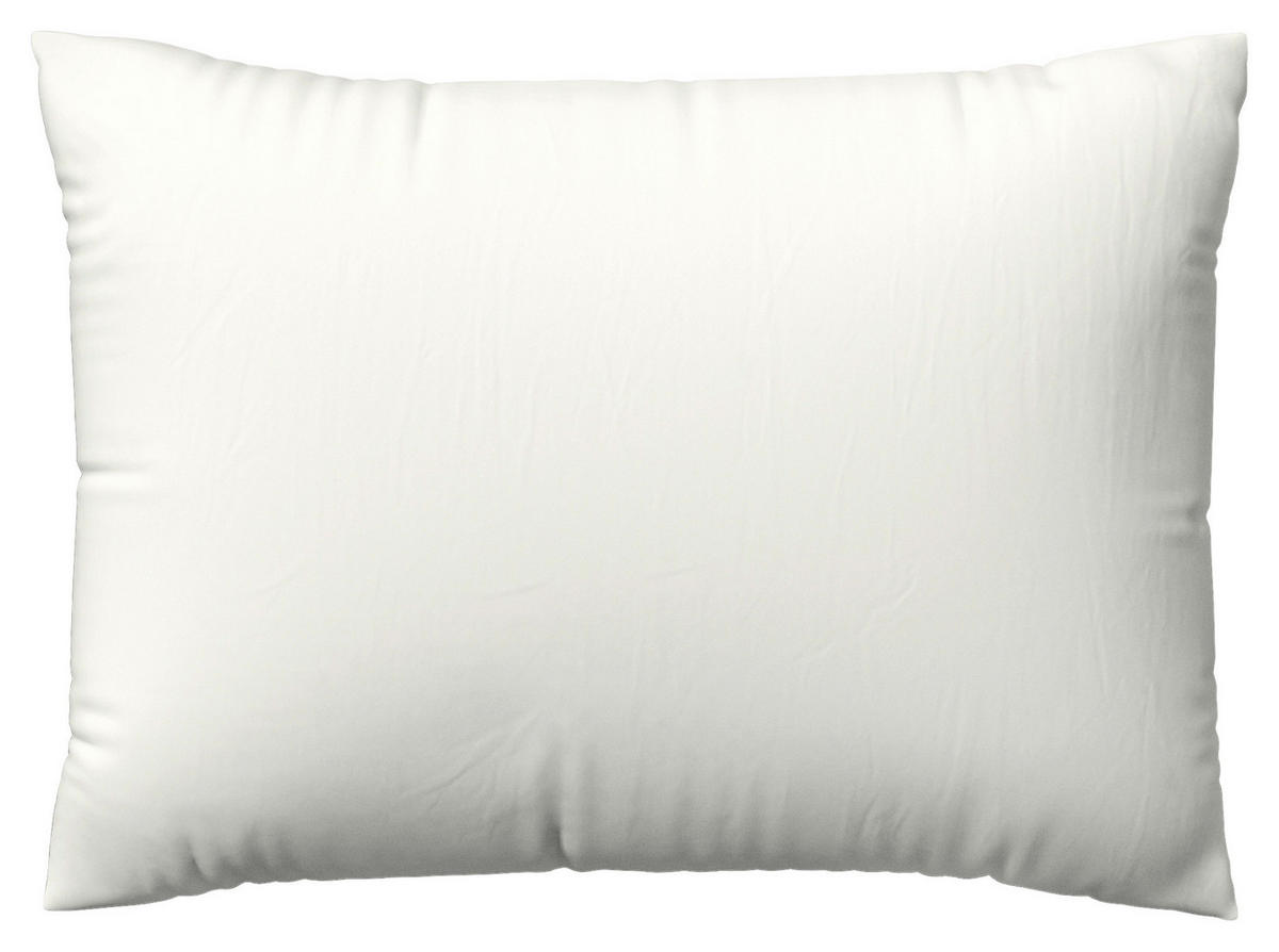 KISSENHÜLLE EASY JERSEY 40/60 cm  - Weiß, Basics, Textil (40/60cm) - Schlafgut