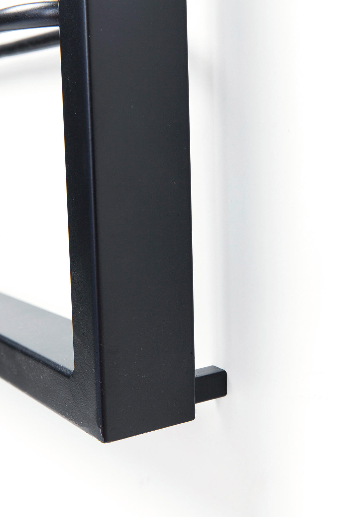 WEINREGAL 42/120/6 cm  - Schwarz, Design, Metall (42/120/6cm) - Kare-Design