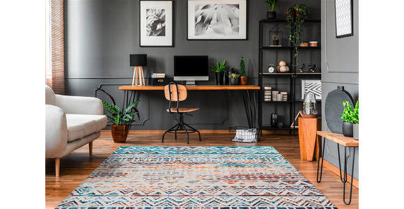 FLACHWEBETEPPICH 80/150 cm Galaxy 800 Multi Multicolor  - Multicolor, Basics, Textil (80/150cm) - Novel