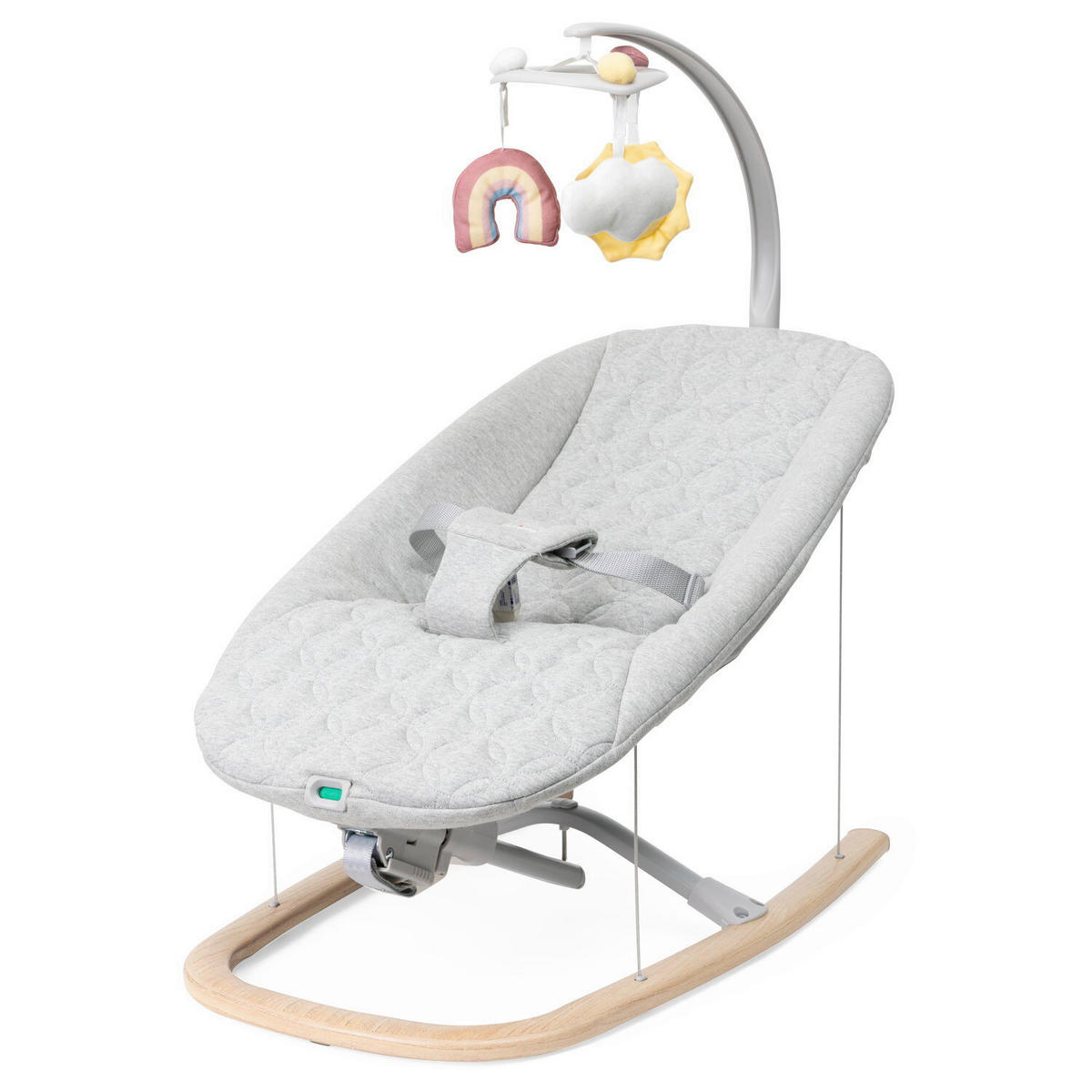 SCHAUKELWIPPE ZEN WAVE  - Hellgrau, Basics (61/37/77cm) - Chicco