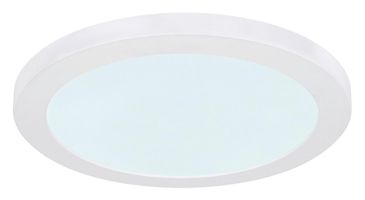 Plafonieră Cu Led 24 W  29,8/1,8 cm    - alb, Basics, plastic (29,8/1,8cm) - Boxxx