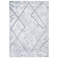 WEBTEPPICH 80/150 cm 38814 Silberfarben, Dunkelgrau  - Dunkelgrau/Silberfarben, LIFESTYLE, Textil (80/150cm) - Novel