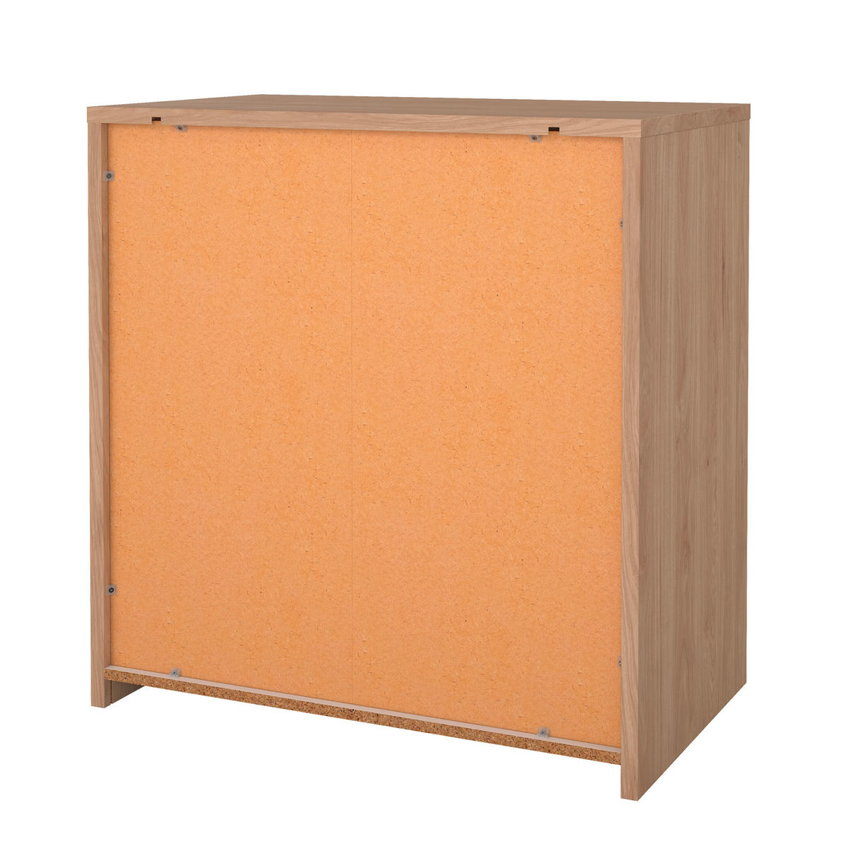KOMMODE  in 80/84/48 cm  - Eichefarben/Weiß, KONVENTIONELL, Holzwerkstoff (80/84/48cm) - Boxxx