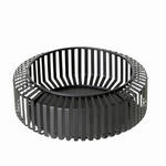 DEKOSCHALE - Schwarz, Trend, Metall (24/24/9cm) - Ambia Home