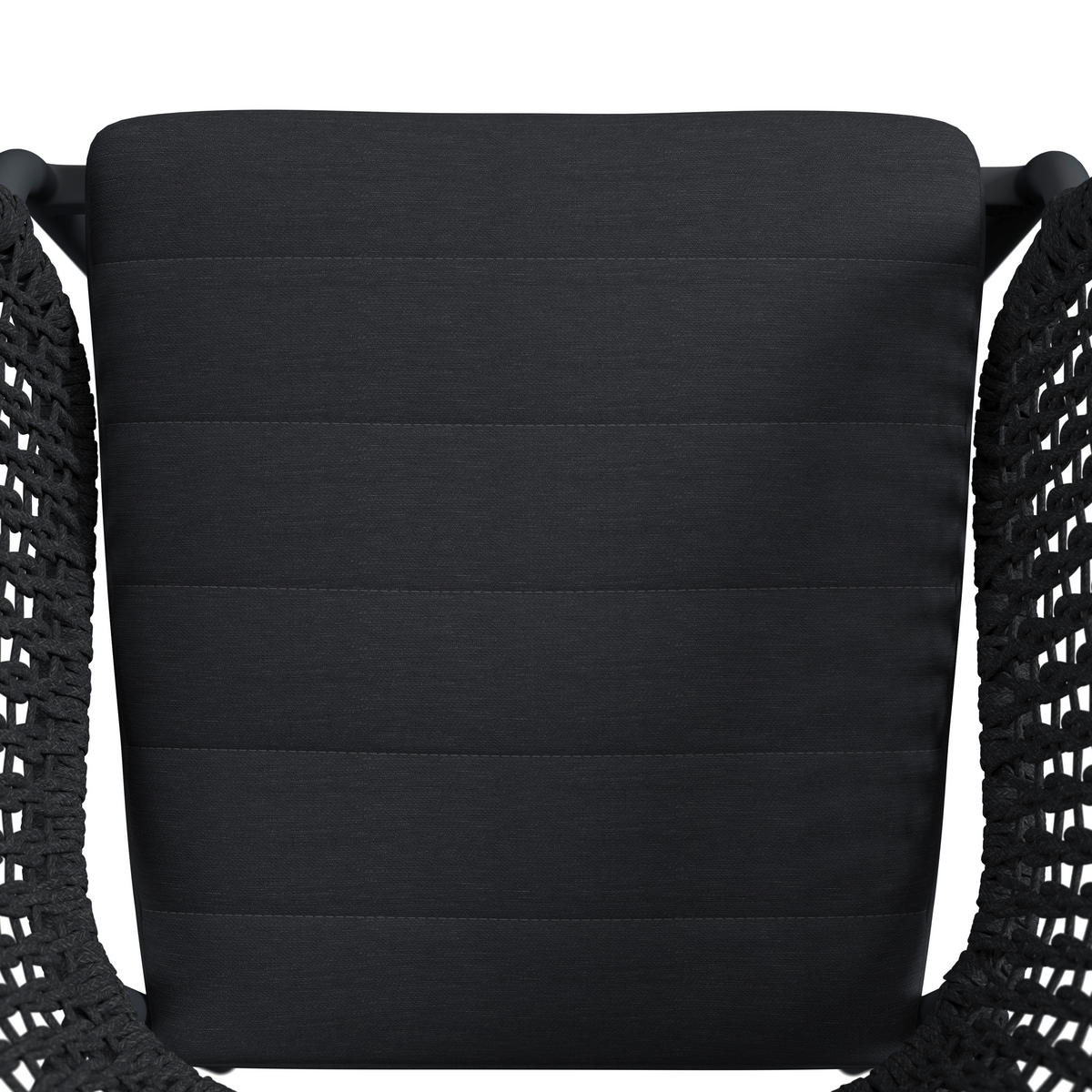 STAPELSESSEL in Metall, Textil Anthrazit, Dunkelgrau  - Dunkelgrau/Anthrazit, LIFESTYLE, Textil/Metall (58/79/62cm) - Amatio