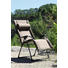 GARTEN-RELAXSESSEL Stahl - Anthrazit/Grau, KONVENTIONELL, Textil/Metall (60/120/64cm)