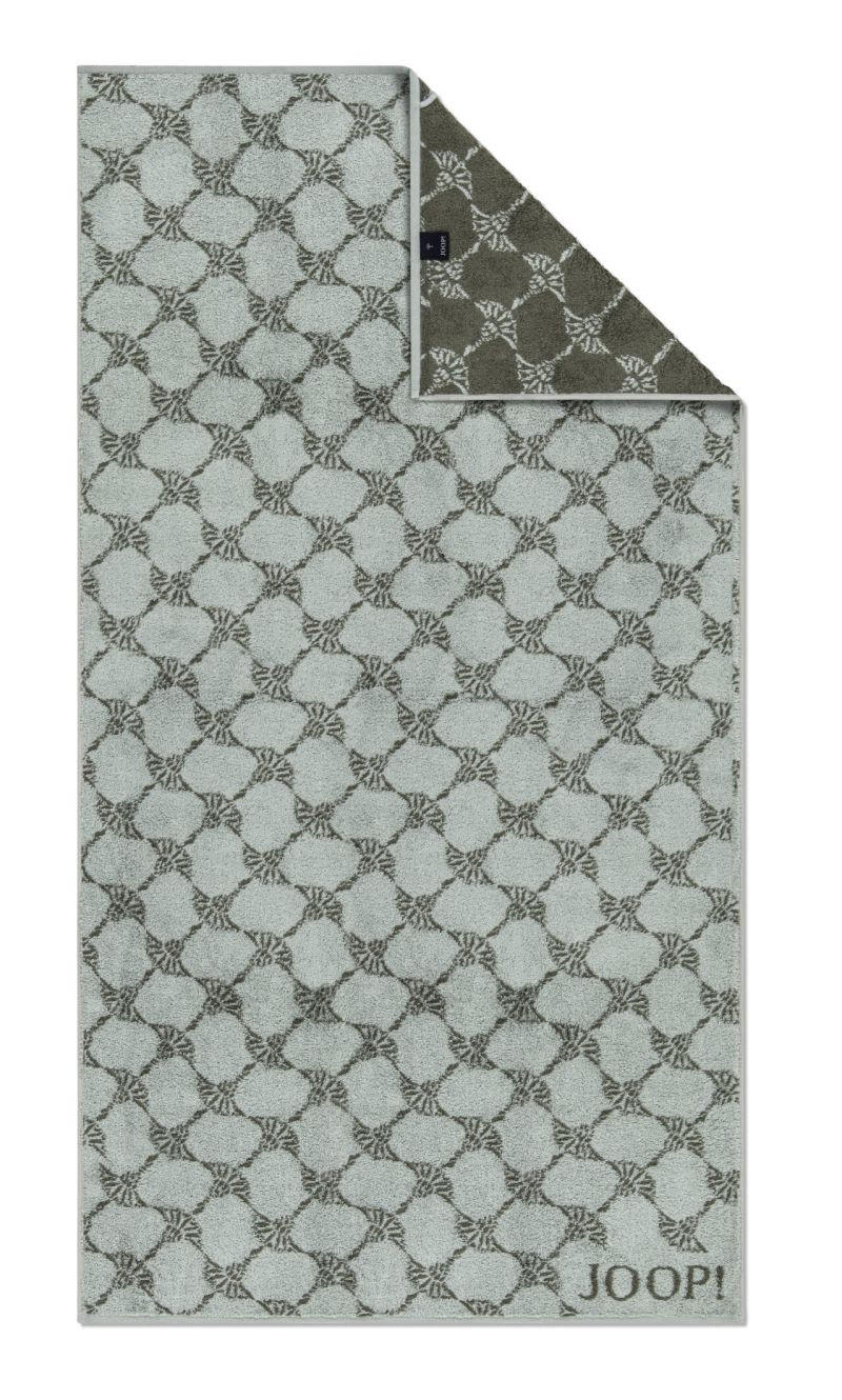 DUSCHTUCH CORNFLOWER 80/150 cm  - Salbeigrün, Basics, Textil (80/150cm) - Joop!