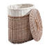 WÄSCHETONNE - Naturfarben/Weiß, LIFESTYLE, Holz/Textil (44/30/48cm) - Landscape
