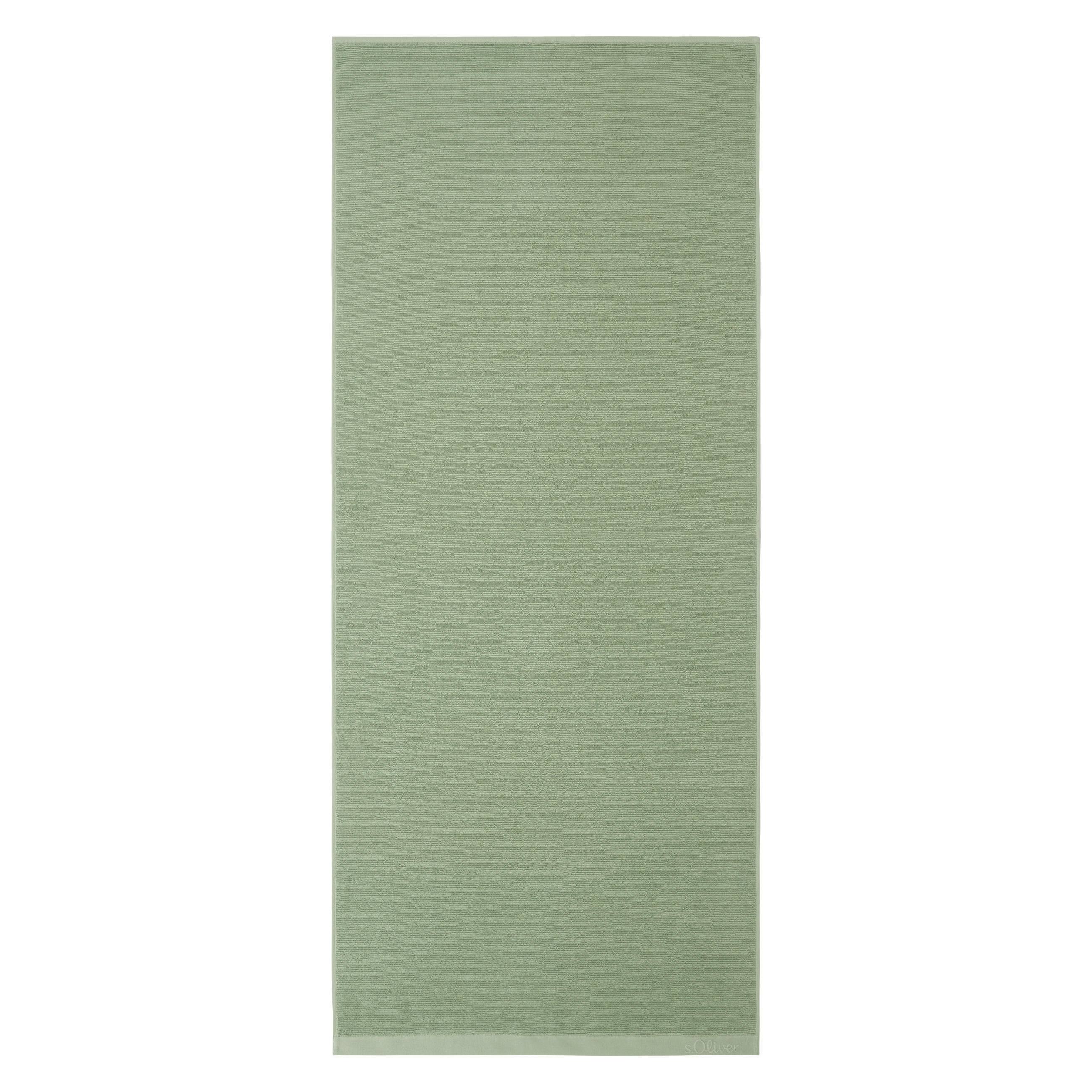 SAUNATUCH s.Oliver Hellgrün  - Hellgrün, Trend, Textil (80/200cm) - S. Oliver