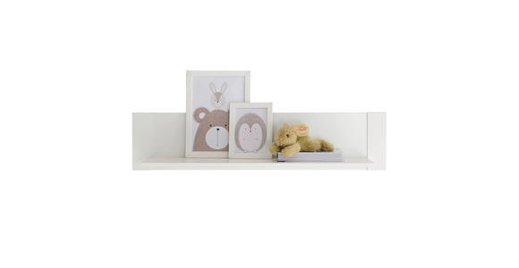WANDBOARD Pulni Weiß - Weiß, Basics, Holzwerkstoff (96/22/22cm) - My Baby Lou