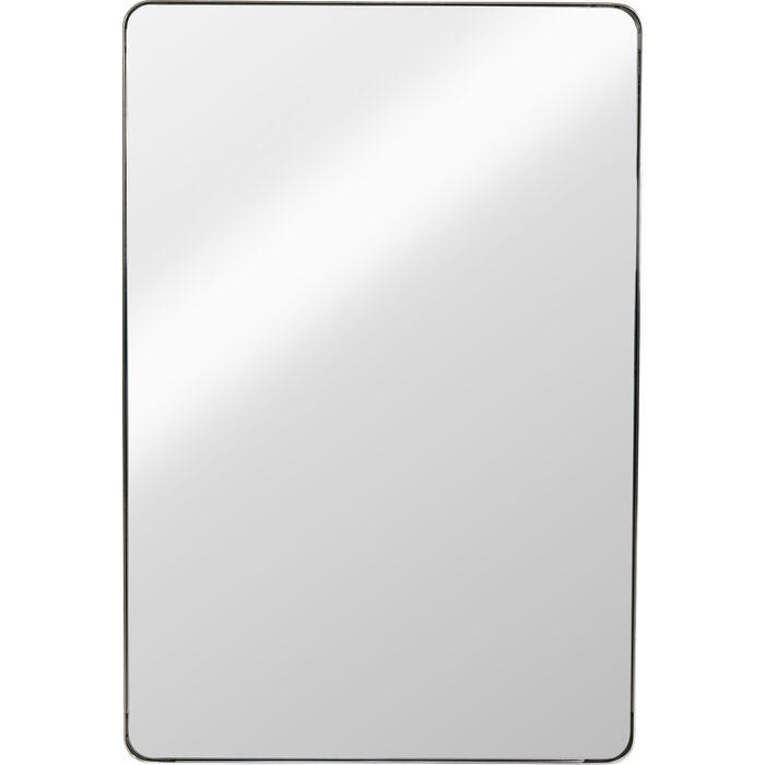 WANDSPIEGEL  - Chromfarben, Design, Glas/Metall (80/120/5cm) - Kare-Design
