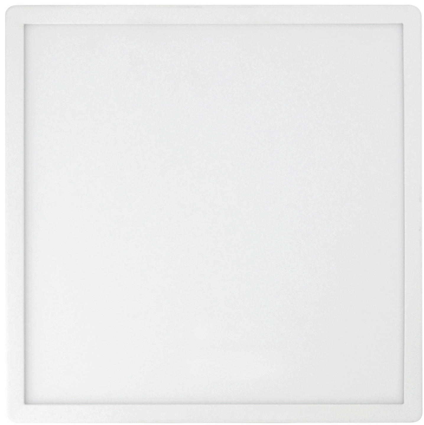 LED-DECKENLEUCHTE TWICE up&down 42/42/2,9 cm  - Schwarz, Design, Kunststoff (42/42/2,9cm)