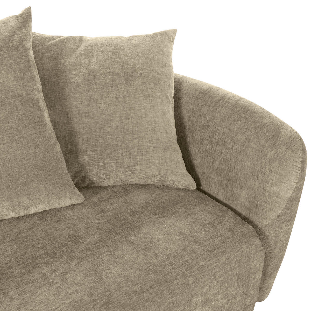 SCHLAFSOFA in Flachgewebe Beige  - Beige/Schwarz, KONVENTIONELL, Kunststoff/Textil (250/74/108cm) - Carryhome