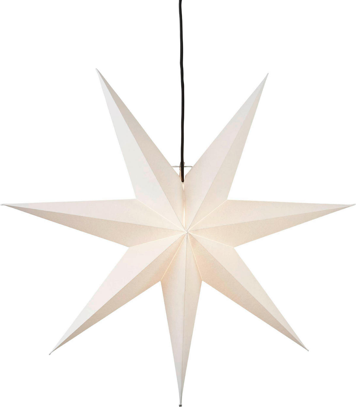 LED-DEKOLEUCHTE  - Schwarz/Weiß, Basics, Papier/Metall (70/16/70cm) - Eglo