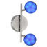 LED-STRAHLER - Nickelfarben, Design, Kunststoff/Metall (34/17/10cm)