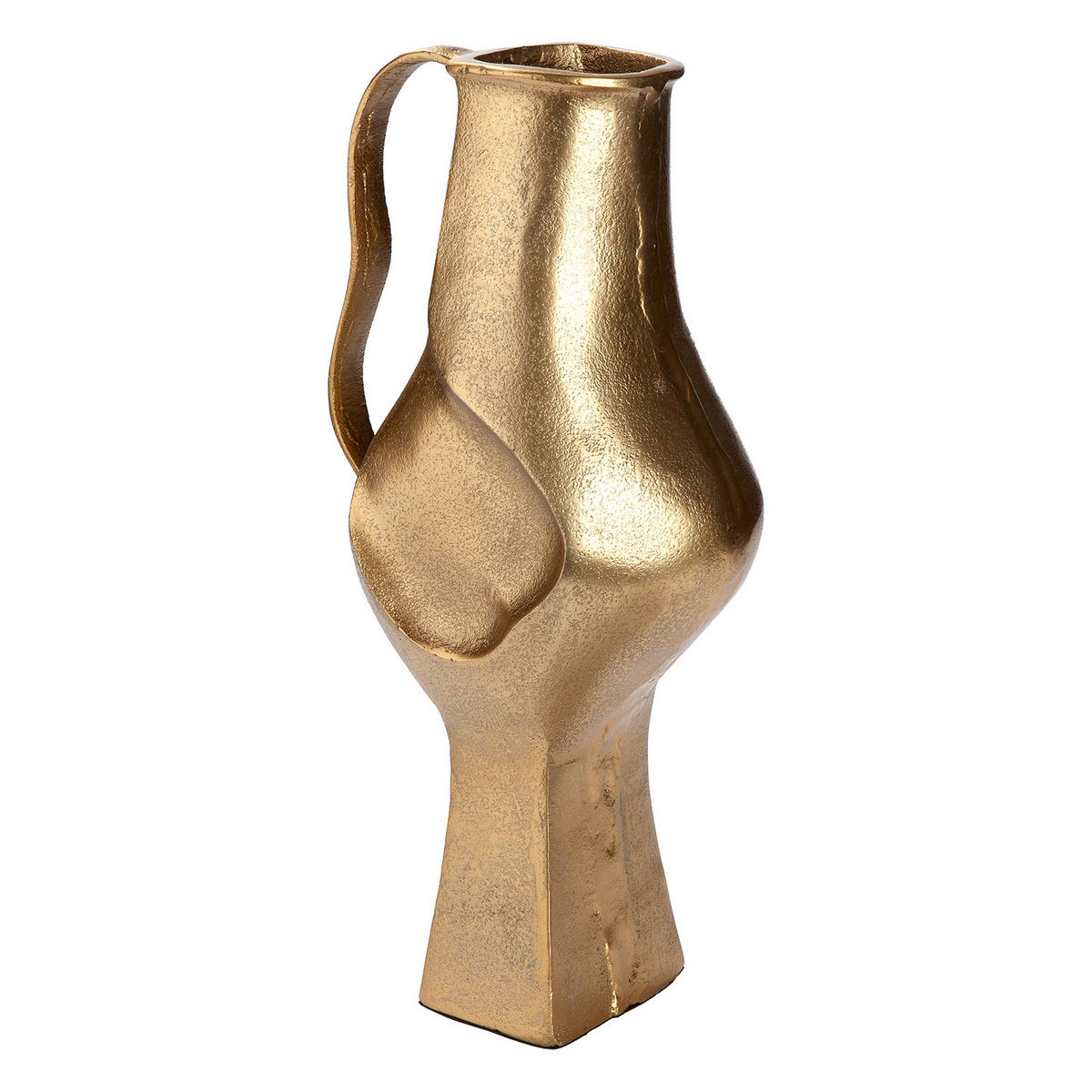 DEKOVASE  - Goldfarben, Basics, Metall (18/34/10cm)