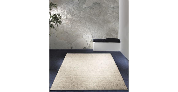 HANDWEBTEPPICH 60/110 cm Vinci  - Creme, Natur, Textil (60/110cm) - Linea Natura