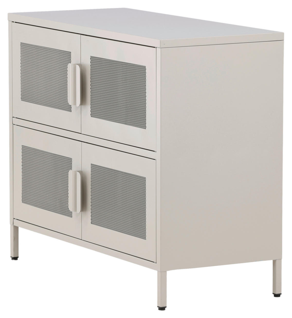 SIDEBOARD  in 90/75/40 cm  - Beige, Design, Metall (90/75/40cm) - Livetastic