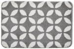 BADTEPPICH Maila 60/90 cm  - Anthrazit, Basics, Kunststoff/Textil (60/90cm) - Kleine Wolke