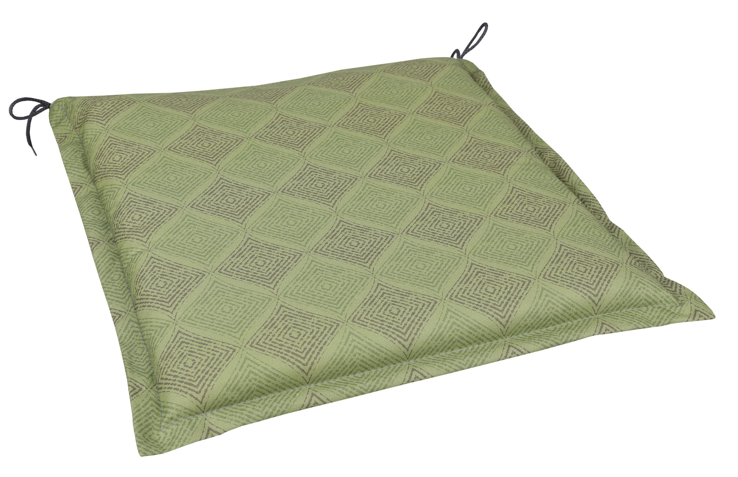 JASTUK ZA SEDENJE   45/5/47 cm   - zelena/svetlozelena, Konvencionalno, tekstil (45/5/47cm)