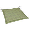 JASTUK ZA SEDENJE   45/5/47 cm   - zelena/svetlozelena, Konvencionalno, tekstil (45/5/47cm)