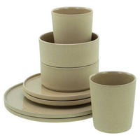 KOMBISERVICE Sandfarben 8-teilig 2 Personen  - Sandfarben, Trend, Keramik - Creatable