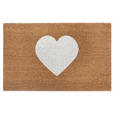 KOKOSMATTE 45/75 cm Mix Mats  - Hellbraun/Weiß, Basics, Naturmaterialien/Kunststoff (45/75cm) - Esposa