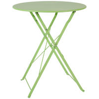 GARTENTISCH Metall Grün rund  - Grün, Lifestyle, Metall (60/70cm)