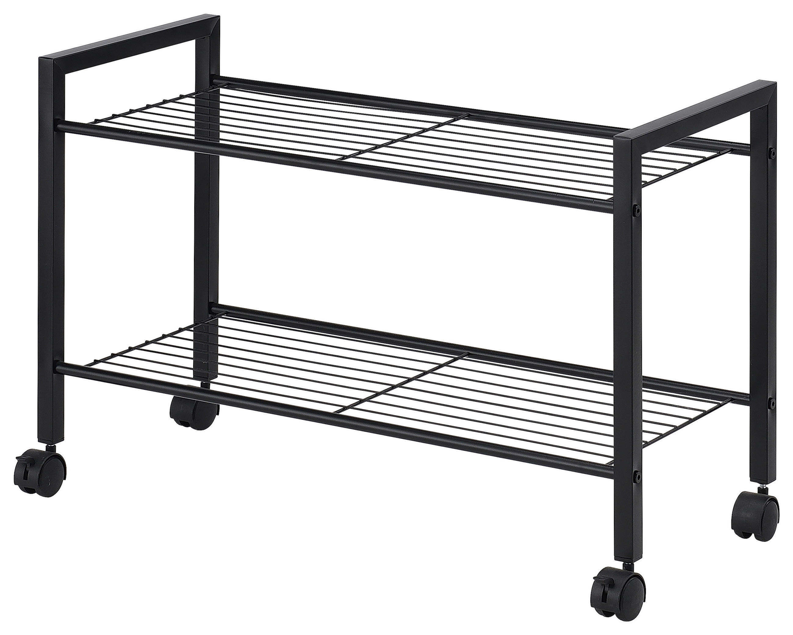 Schuhregal Rolly Schwarz B: 68 cm