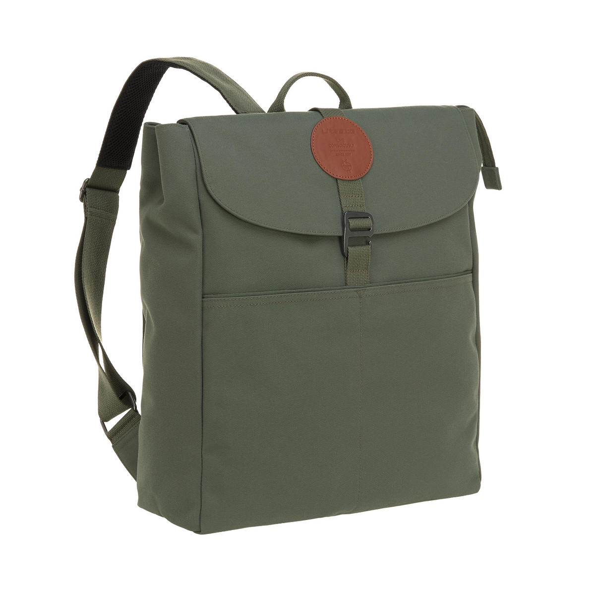 WICKELRUCKSACK Adventure Backpack  - Olivgrün, Basics, Kunststoff (34/14/42cm) - Lässig
