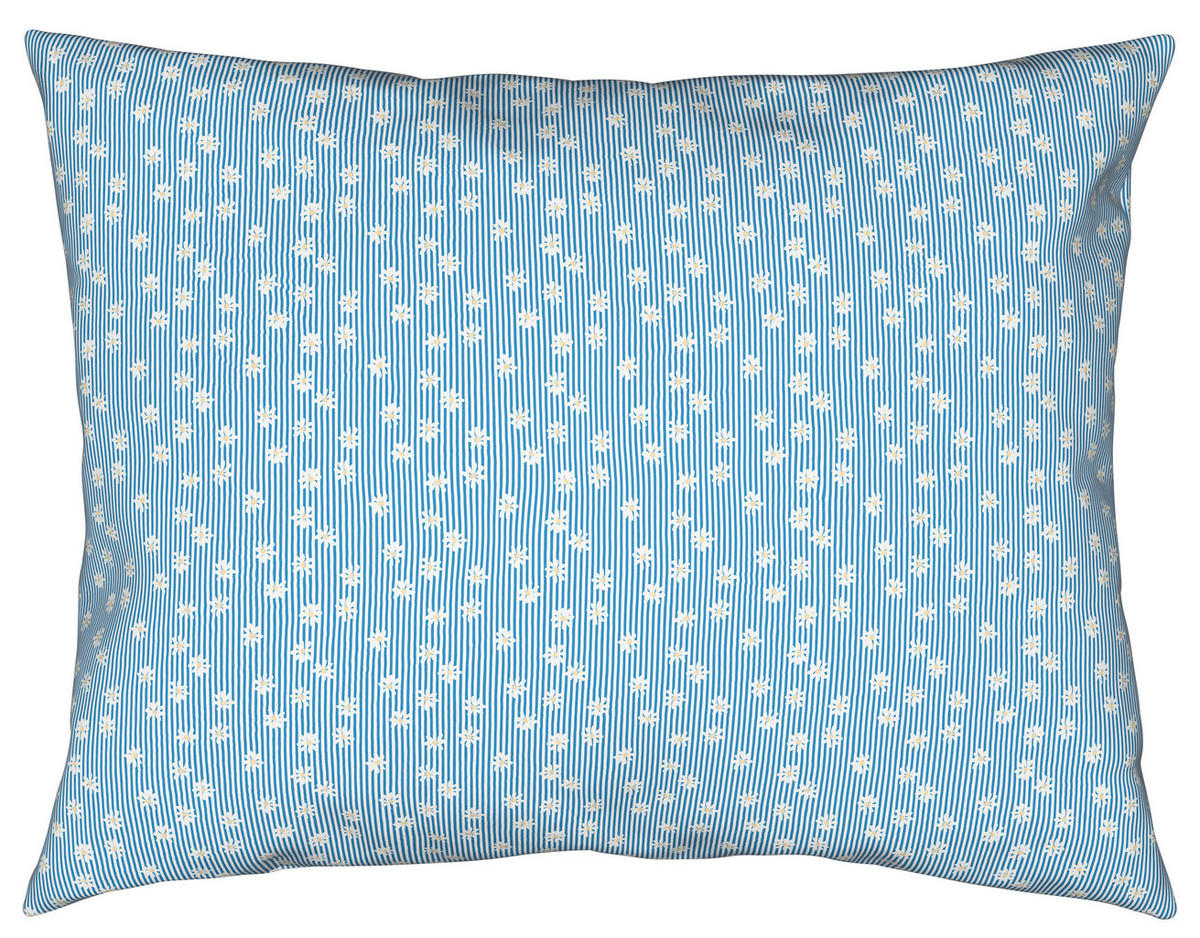 POSTELJINA DAISY 140/200 cm saten plava  - plava, Konvencionalno, tekstil (140/200cm) - Esposa