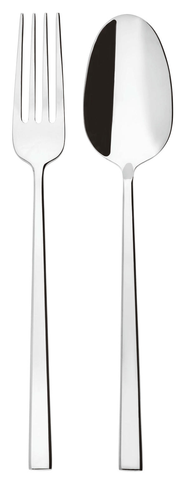 PRIBOR ZA SOLATO - barve nerjavečega jekla, Basics, kovina (21/10cm) - Sambonet