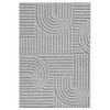 HOCHFLORTEPPICH 60/110 cm ART Silberfarben  - Silberfarben, Basics, Textil (60/110cm) - Novel