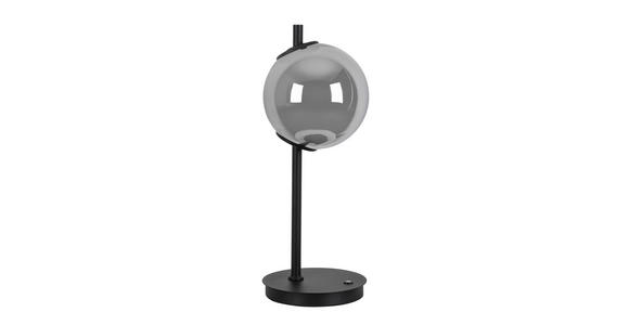 LED-TISCHLEUCHTE 20/51 cm - Chromfarben/Schwarz, Design, Glas/Kunststoff (20/51cm) - Dieter Knoll