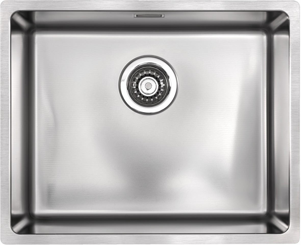 SPÜLE Lumex  - Edelstahlfarben, Basics, Metall (54/21/44cm) - HKT