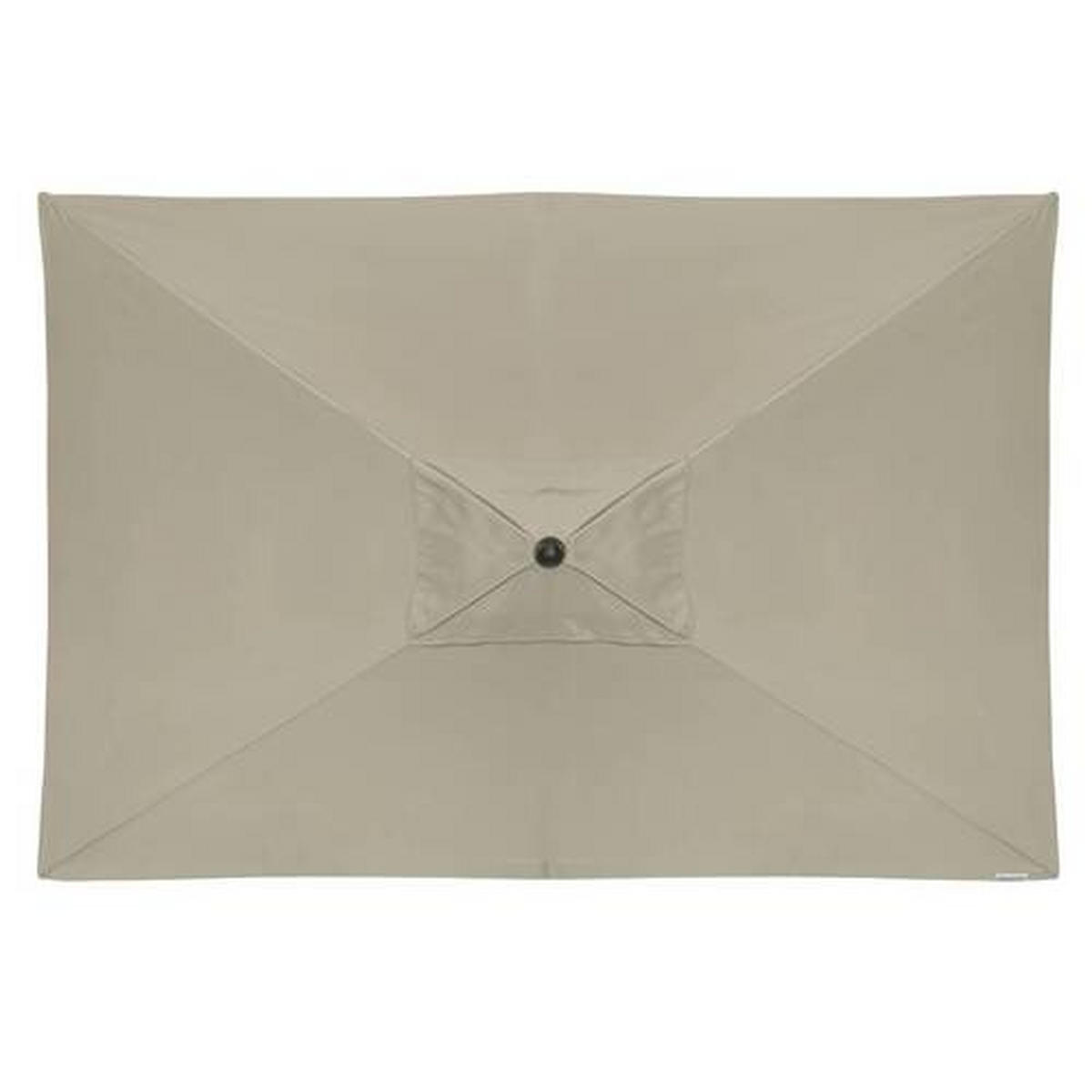 SONNENSCHIRM  300/200 cm  - Silberfarben/Naturfarben, Design, Textil/Metall (300/200cm) - Doppler