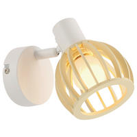 WANDSTRAHLER 15/12/10 cm   - Weiß, Basics, Metall (15/12/10cm)