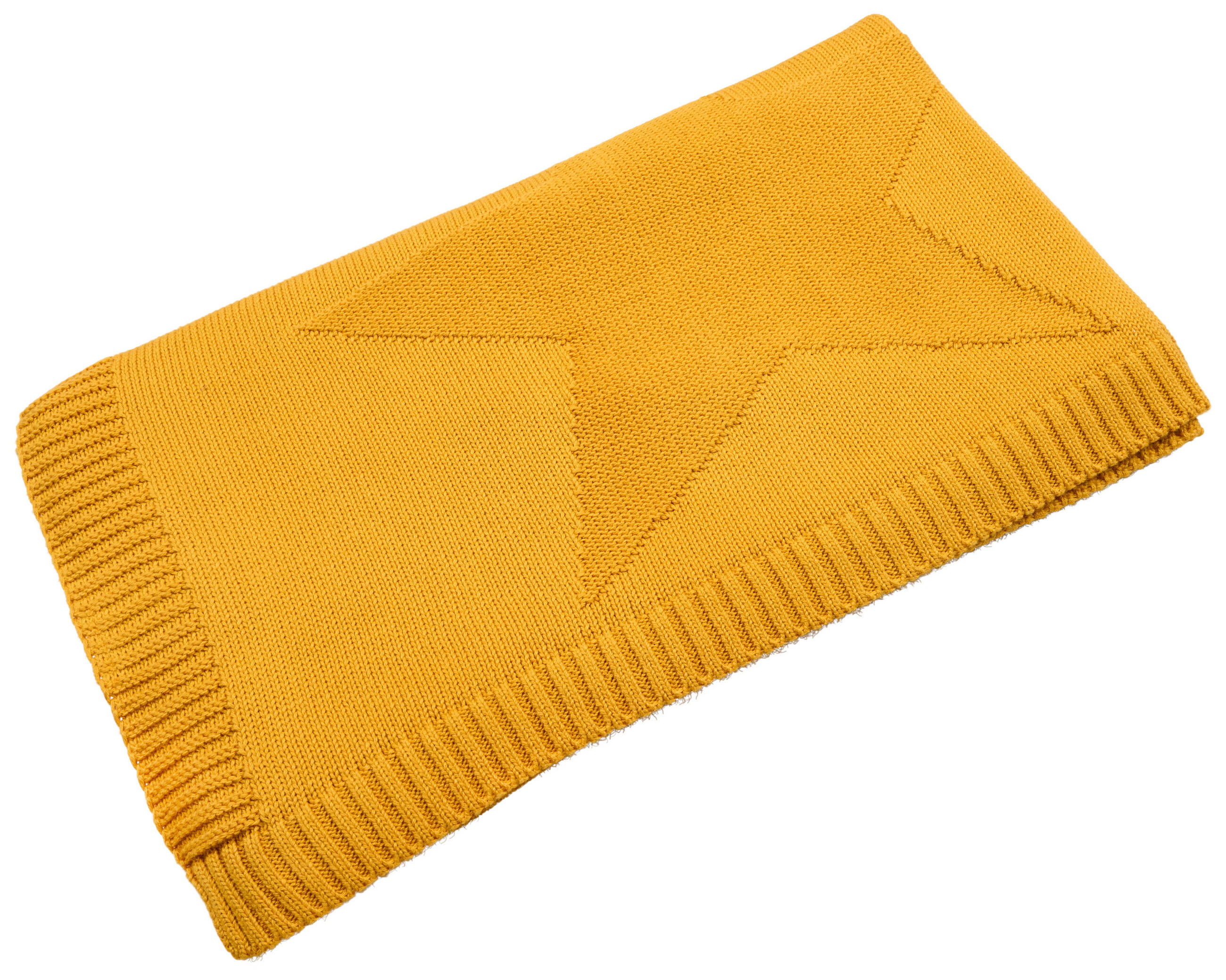 SCHMUSEDECKE COZY  80/100 cm  - Senfgelb, Trend, Textil (80/100cm) - Jimmylee