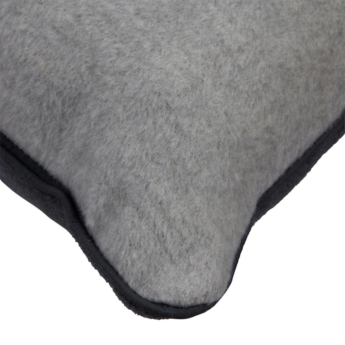 ZIERKISSEN  45/45 cm   - Anthrazit/Silberfarben, Konventionell, Textil (45/45cm) - Novel