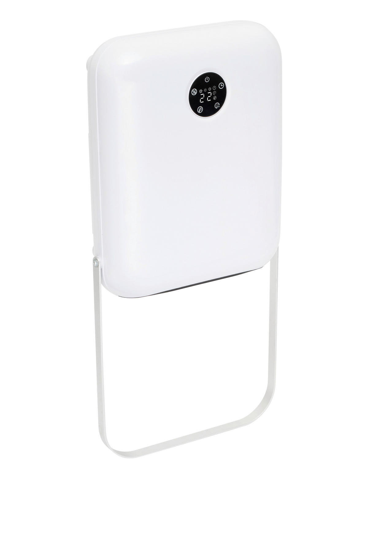 FŰTŐTEST - fehér, Basics, fém (27/33/12cm)