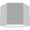 STROPNÍ BODOVÉ SVÍTIDLO, 12/8 cm  - bílá, Basics, dřevo (12/8cm)
