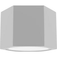 STROPNÍ BODOVÉ SVÍTIDLO, 12/8 cm  - bílá, Basics, dřevo (12/8cm)
