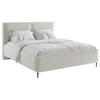 POLSTERBETT 140/200 cm  in Beige  - Beige/Schwarz, MODERN, Holz/Textil (140/200cm) - MID.YOU