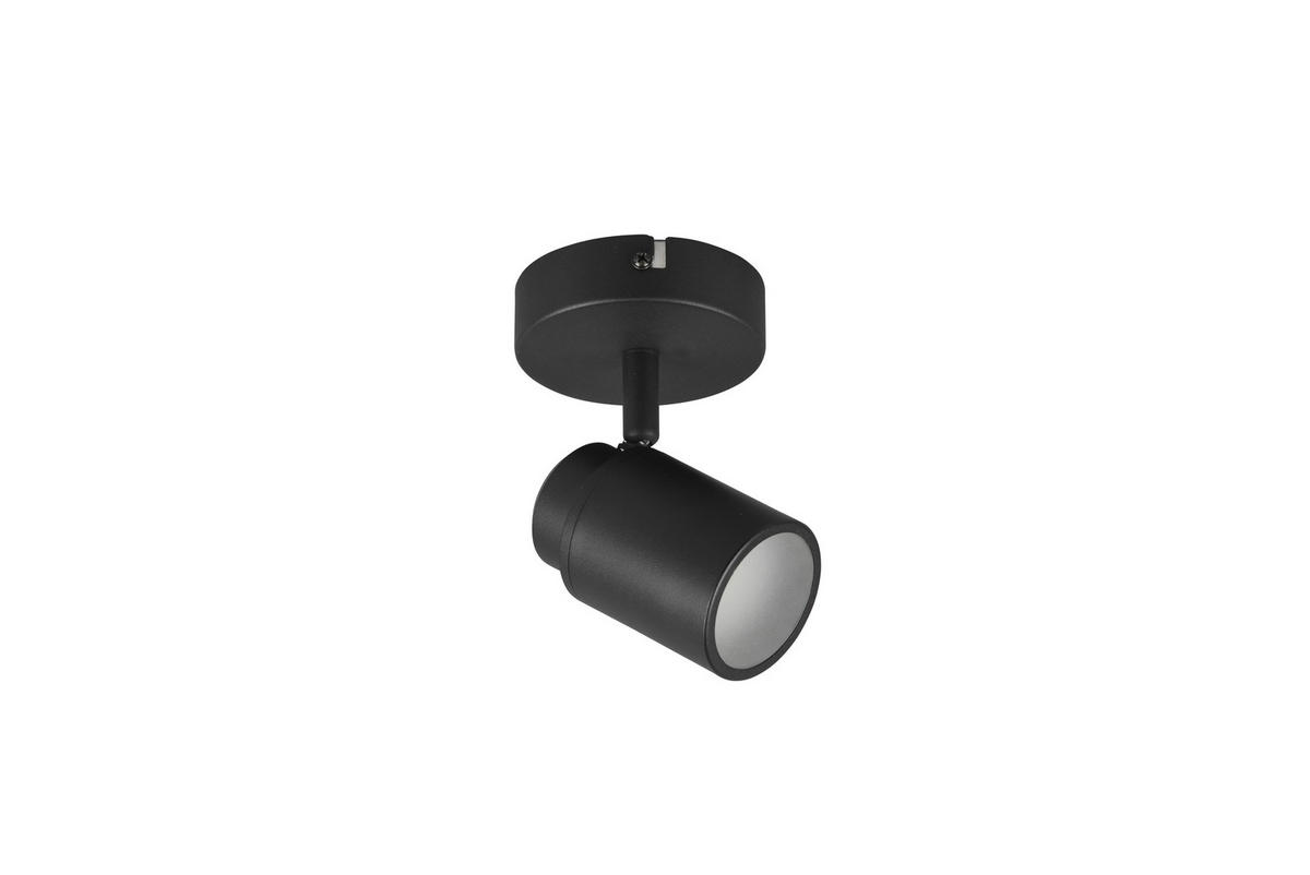 BADEZIMMER-WANDLEUCHTE - Schwarz, Basics, Metall (10,5/15,5/9cm) - Trio Leuchten