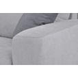 SCHLAFSOFA Mikrofaser Hellgrau - Dunkelgrau/Hellgrau, KONVENTIONELL, Kunststoff/Textil (186/101/101cm) - Carryhome