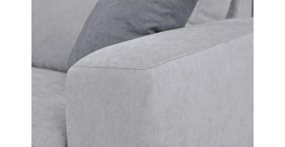 SCHLAFSOFA Mikrofaser Hellgrau - Dunkelgrau/Hellgrau, KONVENTIONELL, Kunststoff/Textil (186/101/101cm) - Carryhome