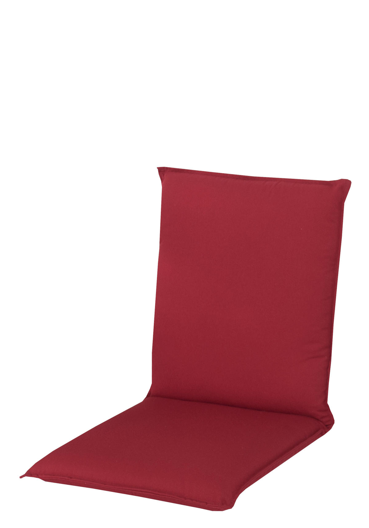 PODUŠKA NA KRESLO, 48/100/6 cm - bordová, textil (48/100/6cm) - Ambia Garden