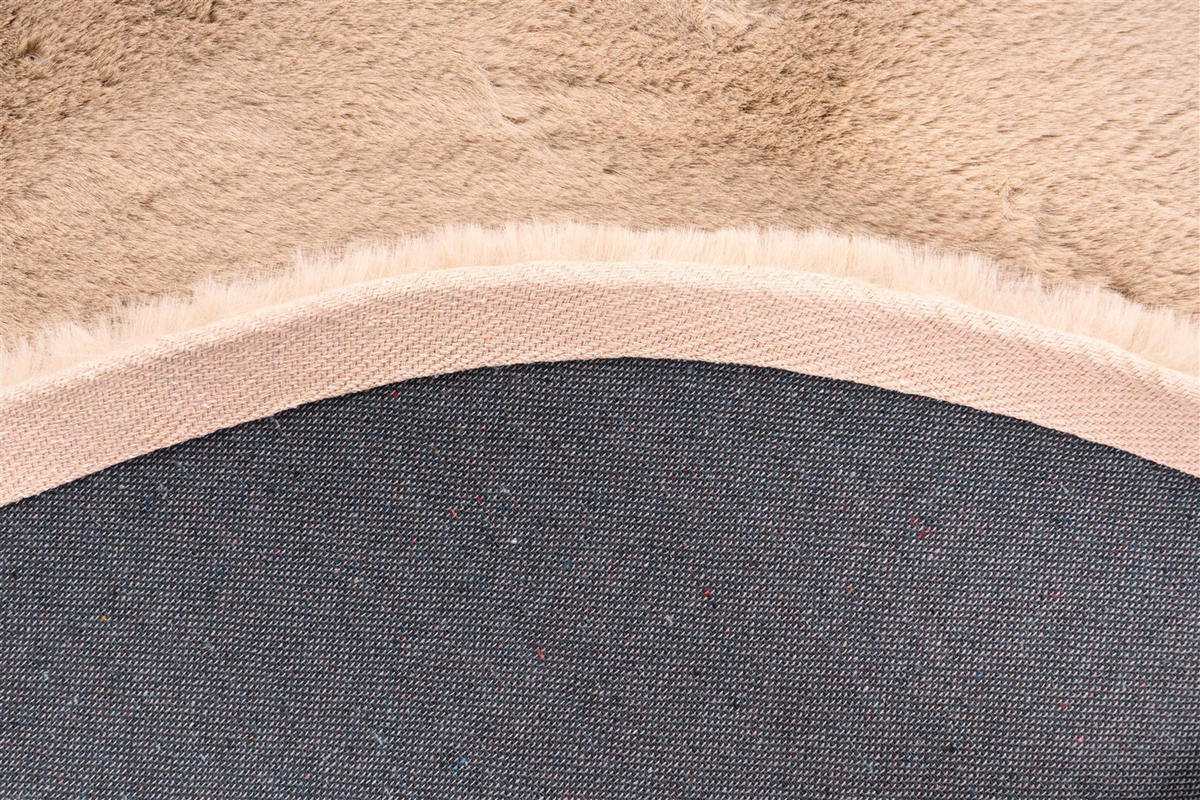 HOCHFLORTEPPICH 160 cm Rabbit Light 525 Elfenbein Creme  - Creme, KONVENTIONELL, Textil (160cm)